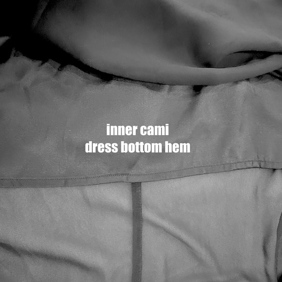 The Drop Womens Maxi Dress L NWT Goth Dark Fairy Witchy Sheer Formal Party Black - Picture 5 of 8